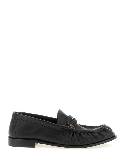 Saint Laurent Black 'Le Loafer' Loafers for men