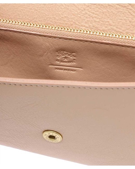Il Bisonte Natural Leather Clutch