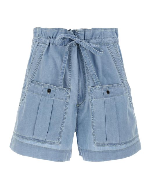 Isabel Marant Blue 'Valdina' Shorts