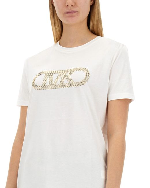 Michael Kors White T-shirt With Logo