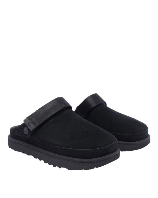 Ugg Black Goldenstar Sabot