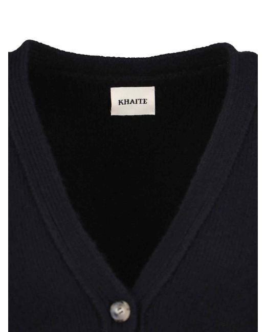 Khaite Black The Scarlet Cardigan