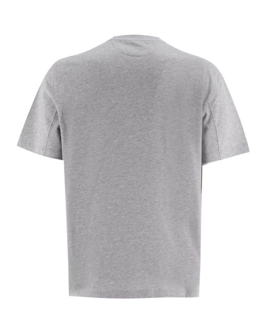 Brunello Cucinelli Gray T-shirt for men