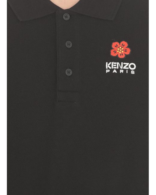 KENZO Black T-Shirts And Polos for men