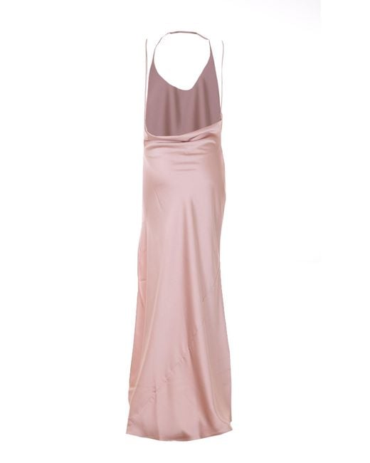 ANDAMANE Pink Dresses Polyester