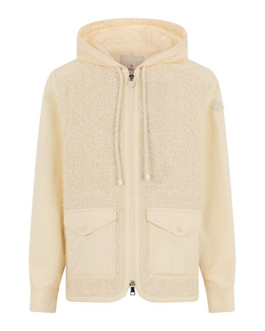 Moncler Natural Jacket Erable Cotton Canvas