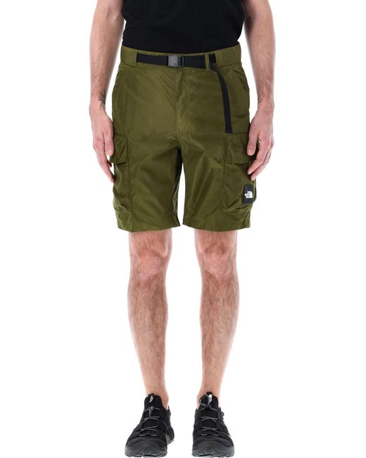 The North Face Green Nse Cargo Shorts for men