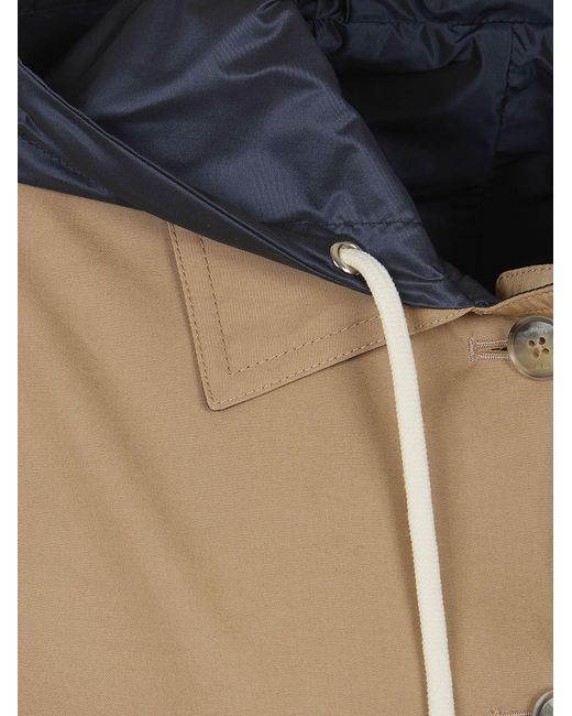 Herno Brown Padded Jacket Giacca