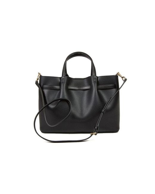 Michael Kors Black Satchel Bag Cowhide Satchel-Bags