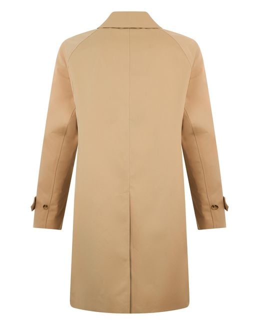 Burberry Natural Trench Coat Classic Cotton for men