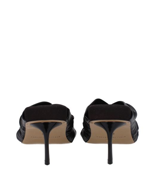 Stella McCartney Black Leather Sandal
