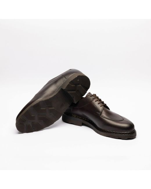 Paraboot Brown Avignon Griff Ii Calf Derby Shoe for men