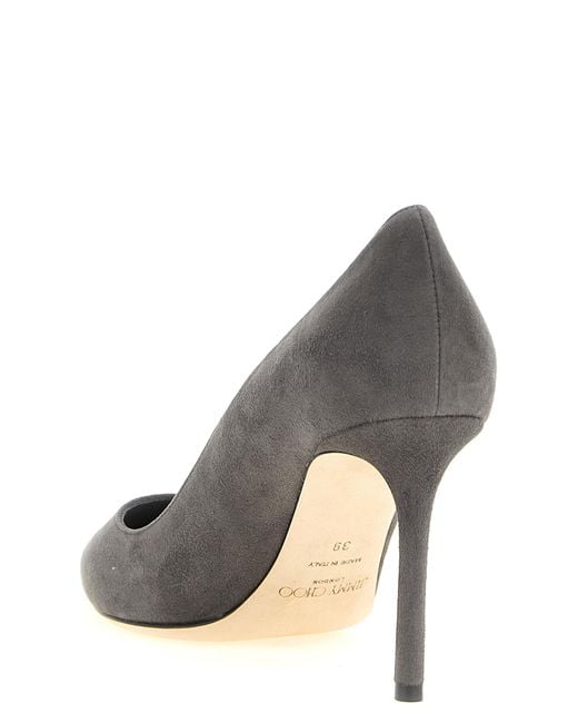 Jimmy Choo Metallic Leather High Heel Pumps