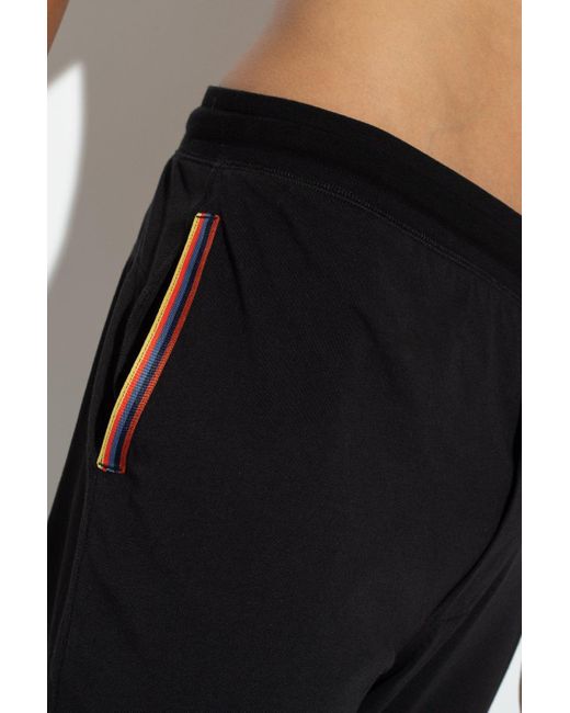 Paul Smith Black Sweatpants With Pockets for men