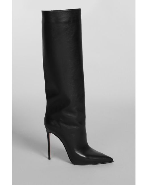 Le Silla Black Eva 120 High Heels Boots