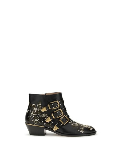Chloé Black Boots Susan