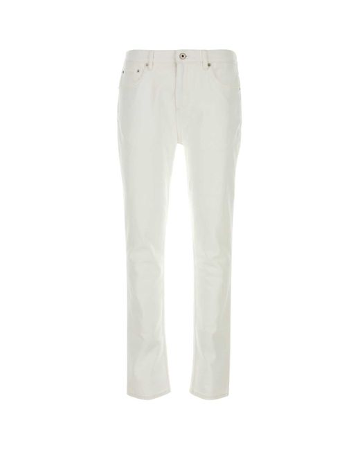 Burberry White Jeans for men