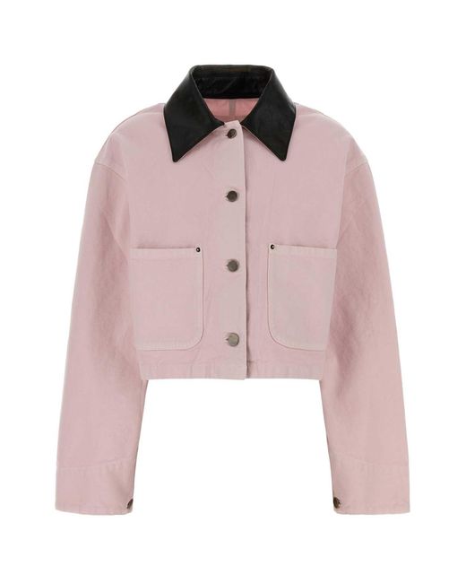 Prada Pink Denim Jacket