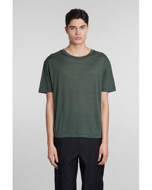 Lemaire Green T-Shirt for men