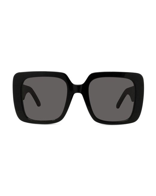Dior Black Sunglasses Square Full Rim, Frame And Smoke Lens Wils3U10A0