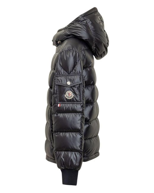 Moncler Blue Kids Down Jacket Manaem Padded for men