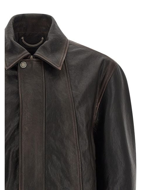 Golden Goose Deluxe Brand Black 'Prince' Bomber Jacket for men