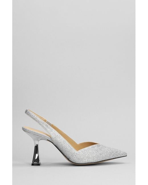 Michael kors hot sale glitter pump