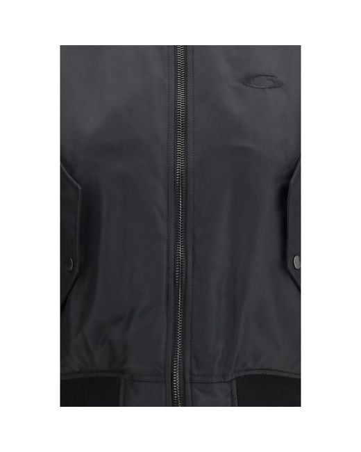 Balenciaga Black Polyamide Bomber