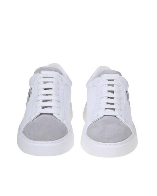 Furla Sports Sneakers In White Leather | Lyst