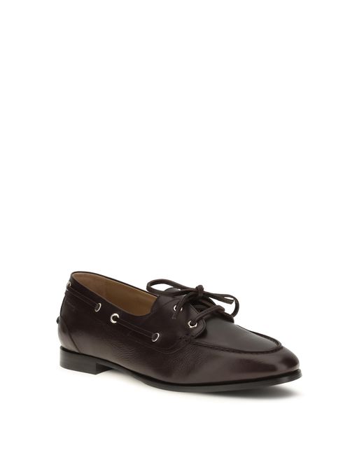 Bally Black Loafers Plume Calf Leather