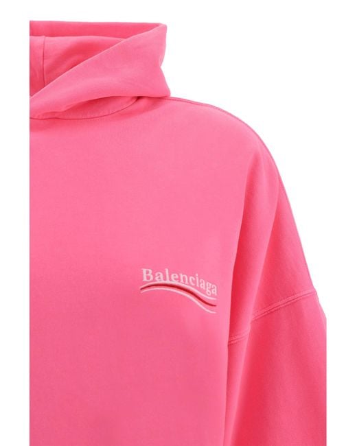 Balenciaga Sweatshirts in Pink for Men Lyst UK
