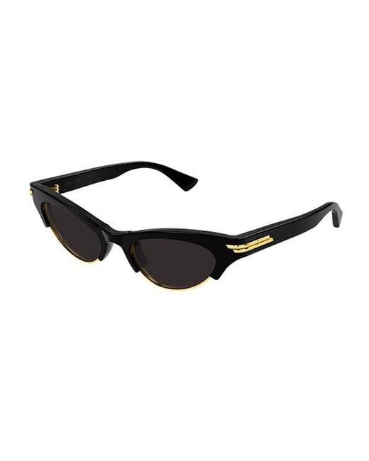 Bottega Veneta Black Sunglasses Acetate Eyewear