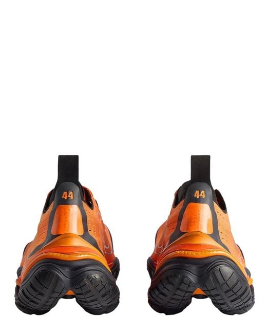 Balenciaga Orange Trainers Anatomic Runner Polyester Tpu Polyurethane for men