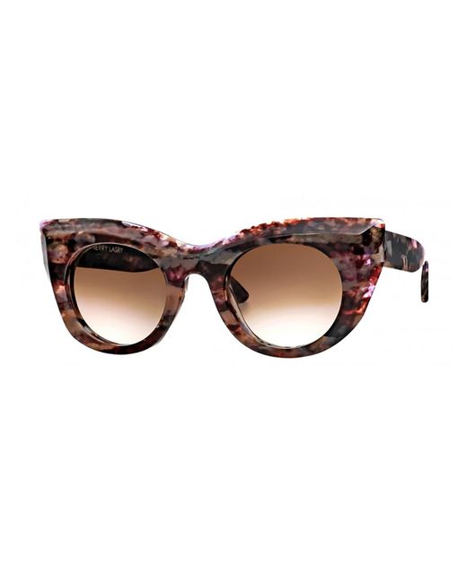 Thierry Lasry Brown Climaxxxy Sunglasses