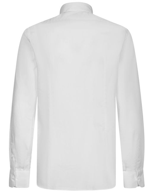 Luigi Borrelli Napoli White Shirt for men