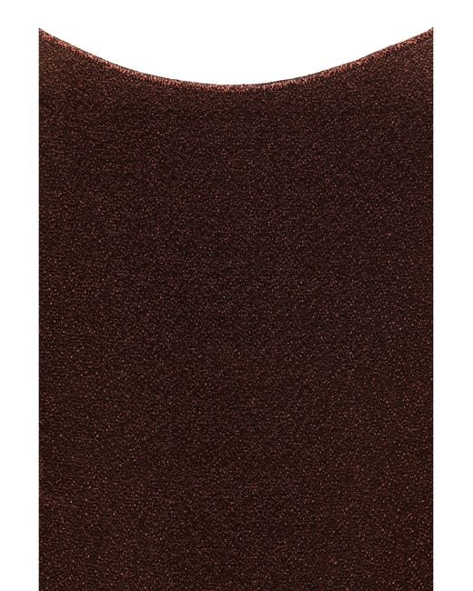 Oseree Brown Lumiere Maillot Swimsuit Swimwear