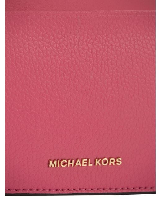 Michael Kors Pink Empire - Leather Shoulder Bag