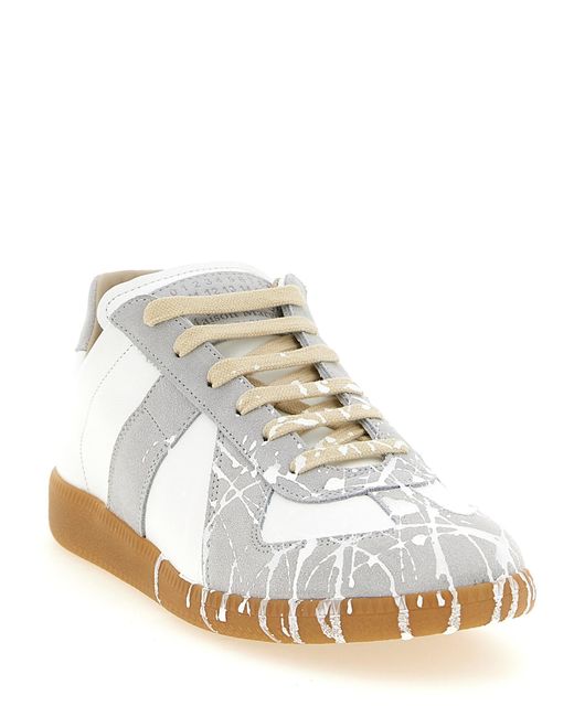 Maison Margiela White 'Replica' Sneakers for men