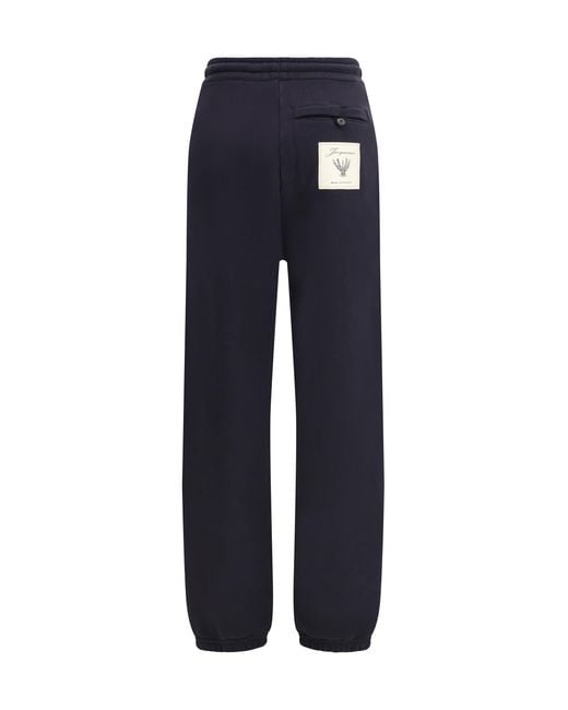 Jacquemus Blue Le Torneo Sweatpants Cotton Pant