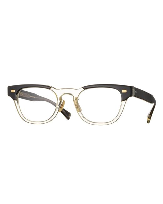 Eyevan 7285 Hank - Crystal / Black Rx Glasses for men