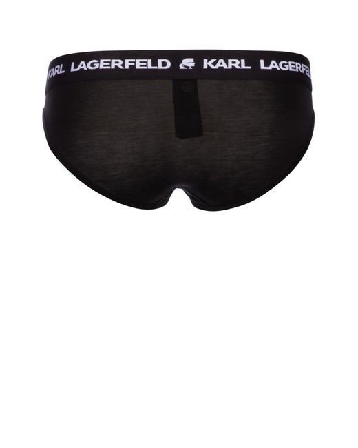 Karl Lagerfeld Black Intimo