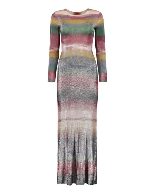 Missoni Multicolor Knitted Dress