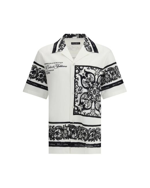 Dolce & Gabbana Gray Shirts for men