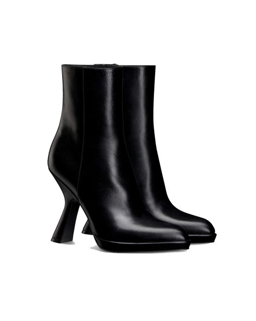 Dior Black D-Fiction Ankle Boots
