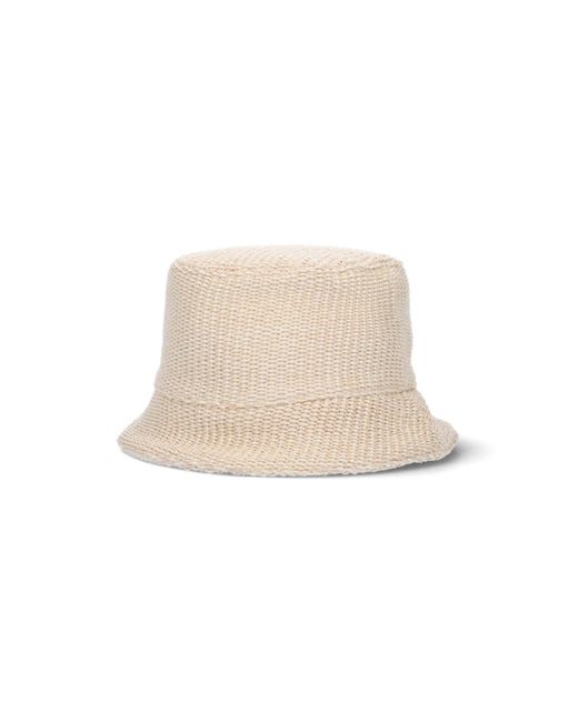 Marni Natural Raffia Bucket Hat