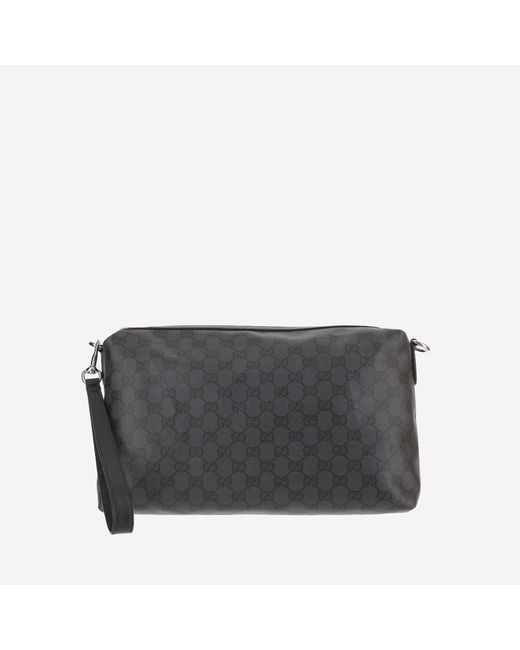 Gucci Black Shoulder Bag Essence Classic Cotton