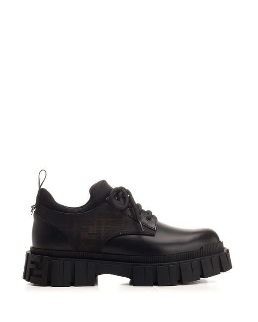 Chunky sole sales derby shoes