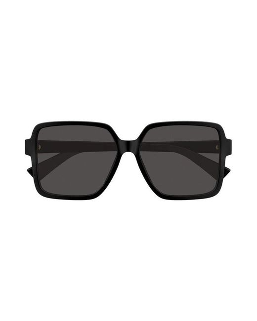 Bottega Veneta Black Sunglasses Square Full Rim, Frame And Lens Bv1317Sk001