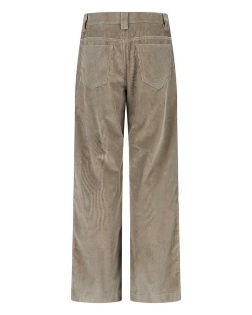 BERNER KUHL Gray Trousers Cotton for men