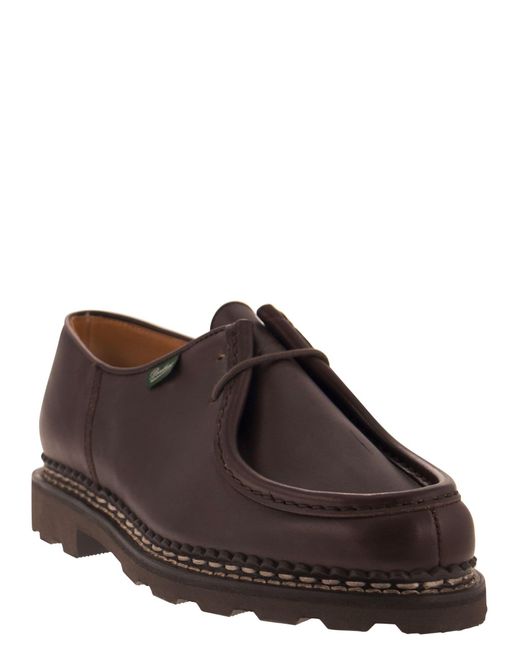 Paraboot Brown Michael - Leather Derby for men